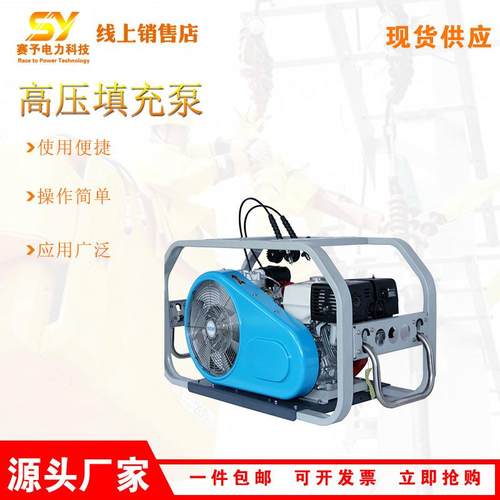 船用高压填充泵 消防呼吸空气填充泵BBC-300P型 排量320L/min