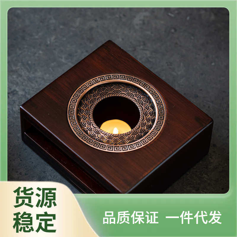 ฅ竹制温茶器蜡烛底座茶炉居家办公泡茶暖茶温酒器无烟蜡烛台,餐饮具,茶具礼盒,淘宝优惠券,粉丝福利购,淘宝优惠卷