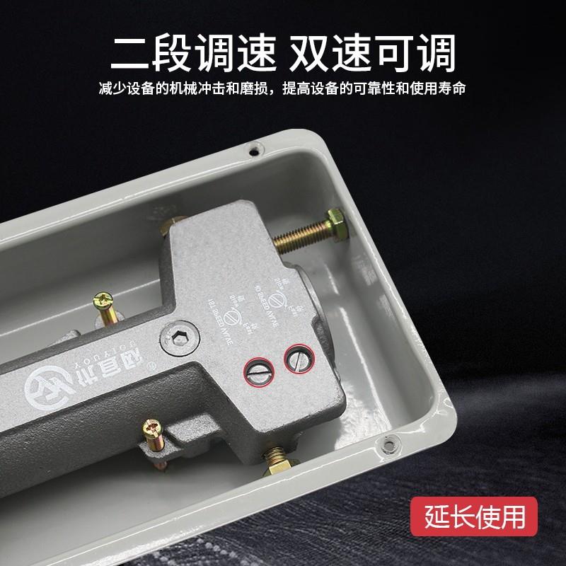 地弹簧玻璃门液压皇N818优宜欧（型双定重弹簧固定器位黑钛弹上下