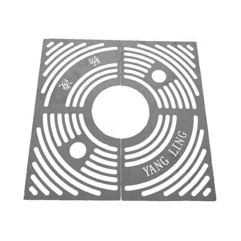 源头不锈钢树篦子 方形碳钢树池围子园林防护护树板树穴盖板