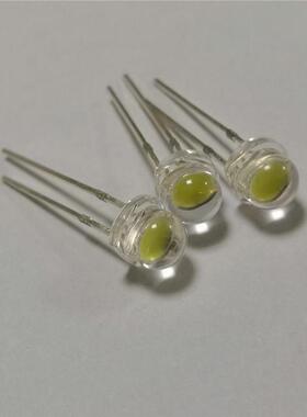 企业集采F5草帽短脚白光 5MM草帽LED白灯 高现货量大优惠