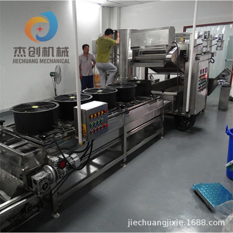 空心薯条油JC-4000炸机设备 空自心薯条全用油炸机专 动膨化薯条