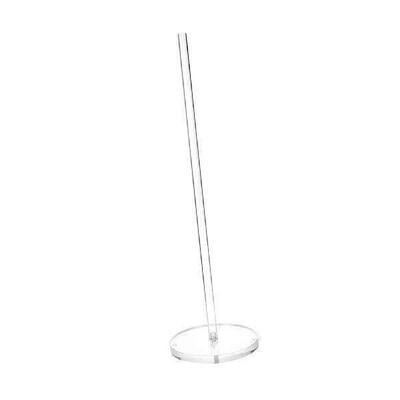 Paper Towel Holder Acrylic Modern Standing Sturdy Tissue