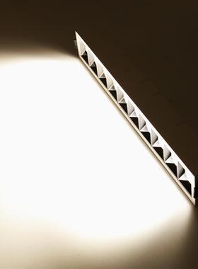 九宫格方形嵌入式led格栅射灯线条无主灯餐厅家用深防眩光高显指