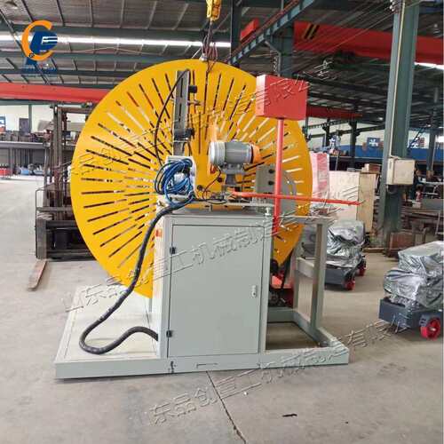 钢筋笼弯圆成型机 碳素钢焊接液压弯弧机 数控自动焊接弯圆机