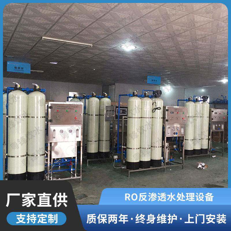 定制2吨RO反渗透水处理设备商净水器