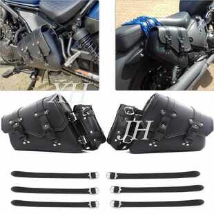 复古摩托车边包踏板车挂包侧边箱力帆金吉拉边包头盔挂包防水带锁