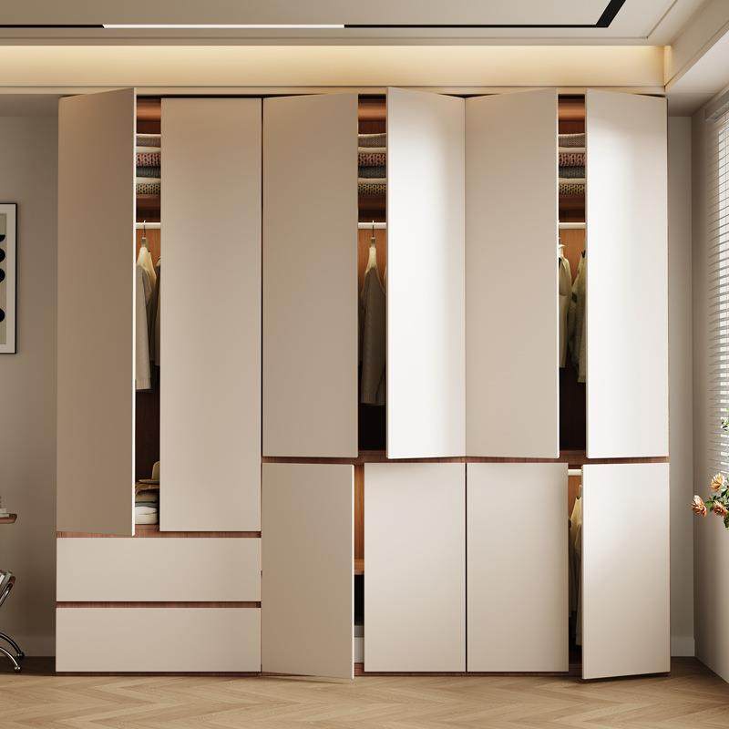 现段代简约分式实物木欧松板柜家用卧室客厅小户型储收纳CAL衣大