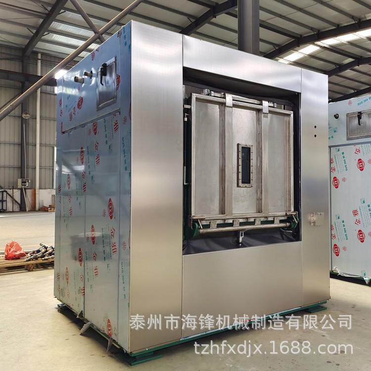 医院&药厂电子行业无尘服清洗用50公斤卫生隔离式洗脱机