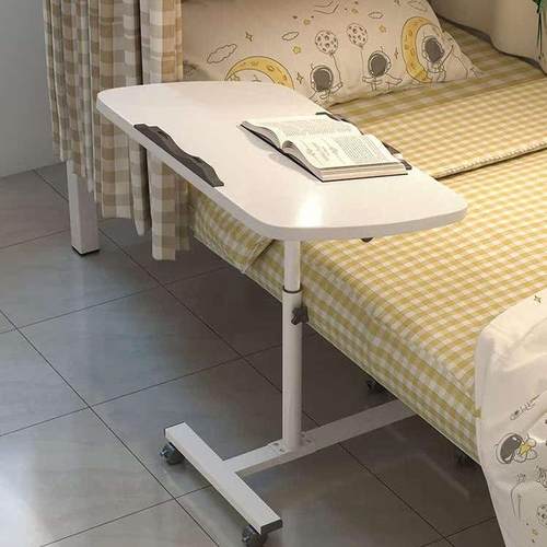 床上桌宿舍床边桌家用电脑桌可升降移动学习下铺折叠桌子出租屋桌