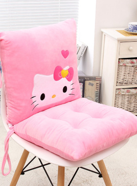 坐垫椅垫靠垫HelloKitty 可爱学生椅子坐垫 软座垫加厚办公室垫子