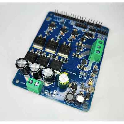 FOC电机开发板驱动板六步换相无刷电机驱动VESC无感FOC