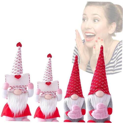 christmas decoration Envelope love faceless doll ornament