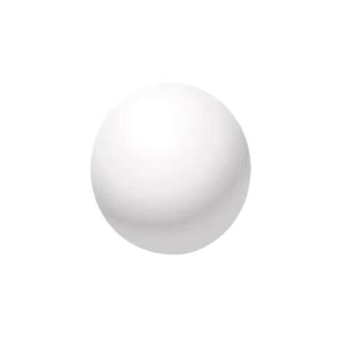 6mm研磨塑料弹/pom7mm弹塑料弹实心研磨蛋加硬加重工业精密珠5.95