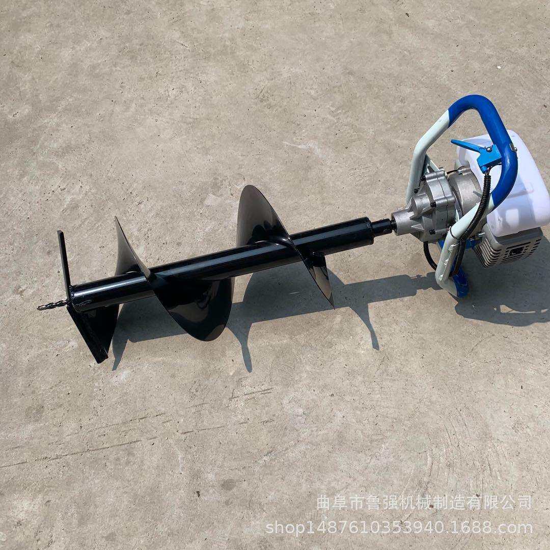 山地植树打洞机 挖树窝合金螺旋耐用钻眼机 小型汽油打孔机