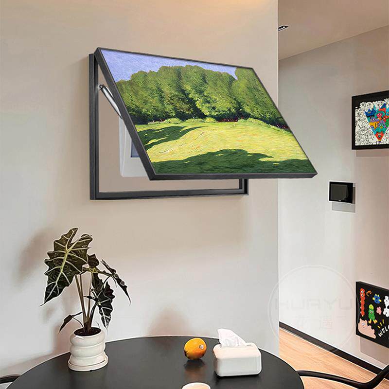 艺术风景2025新款电表箱遮挡装饰画 画玄关遮丑饭厅强电箱弱电箱