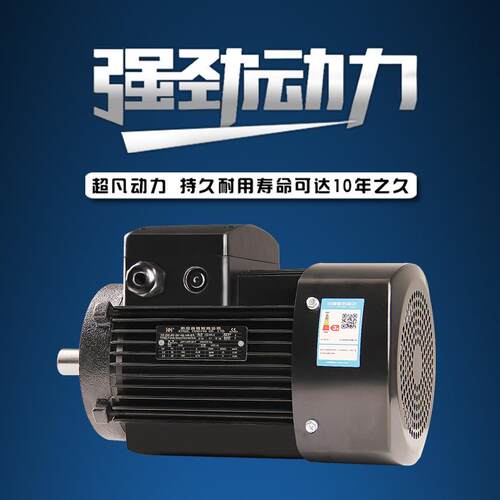 FL方力铝立三相异铸步电动机B14水泵电机式法兰380YE2-90L-V1.1kW