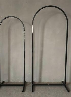 新款台tb-62641婚拱形高山流水舞背景迎宾摆庆件婚礼布置装拱门铁