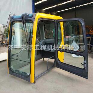 C700B室EC460BEEC480B挖机掘驾驶边门门锁玻璃1503内饰全车配件