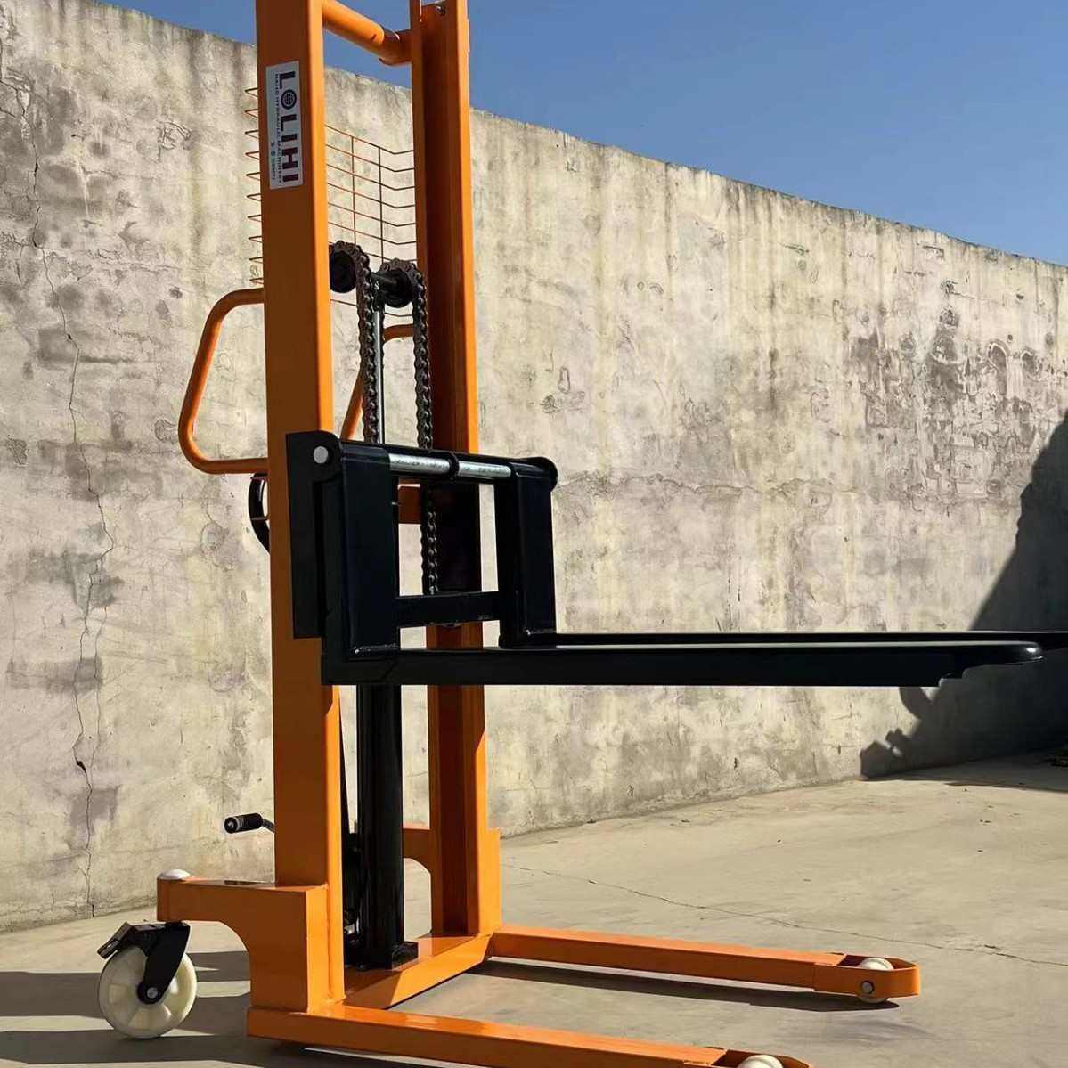 液压手动堆高车人力升降机液压叉车堆垛车双泄压油缸升高车1吨2吨,商业/办公家具,堆高车,淘宝优惠券,粉丝福利购,淘宝优惠卷