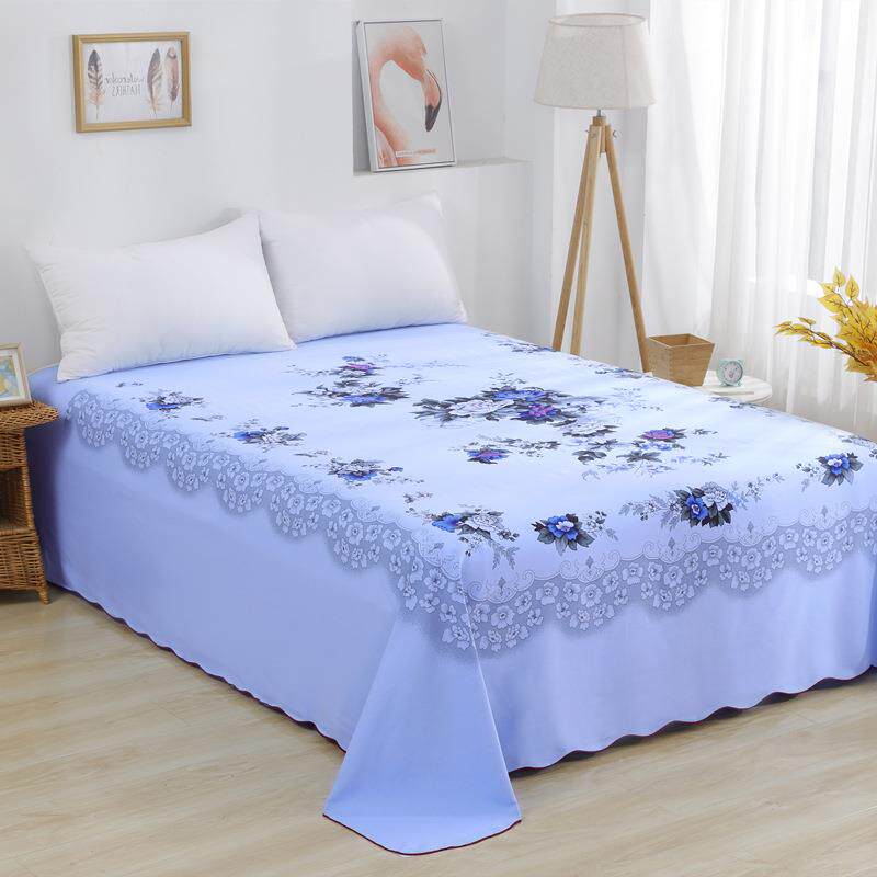 B民K9K上1海老式国床单单件00全棉印花加厚纯棉老粗用94975布家夏