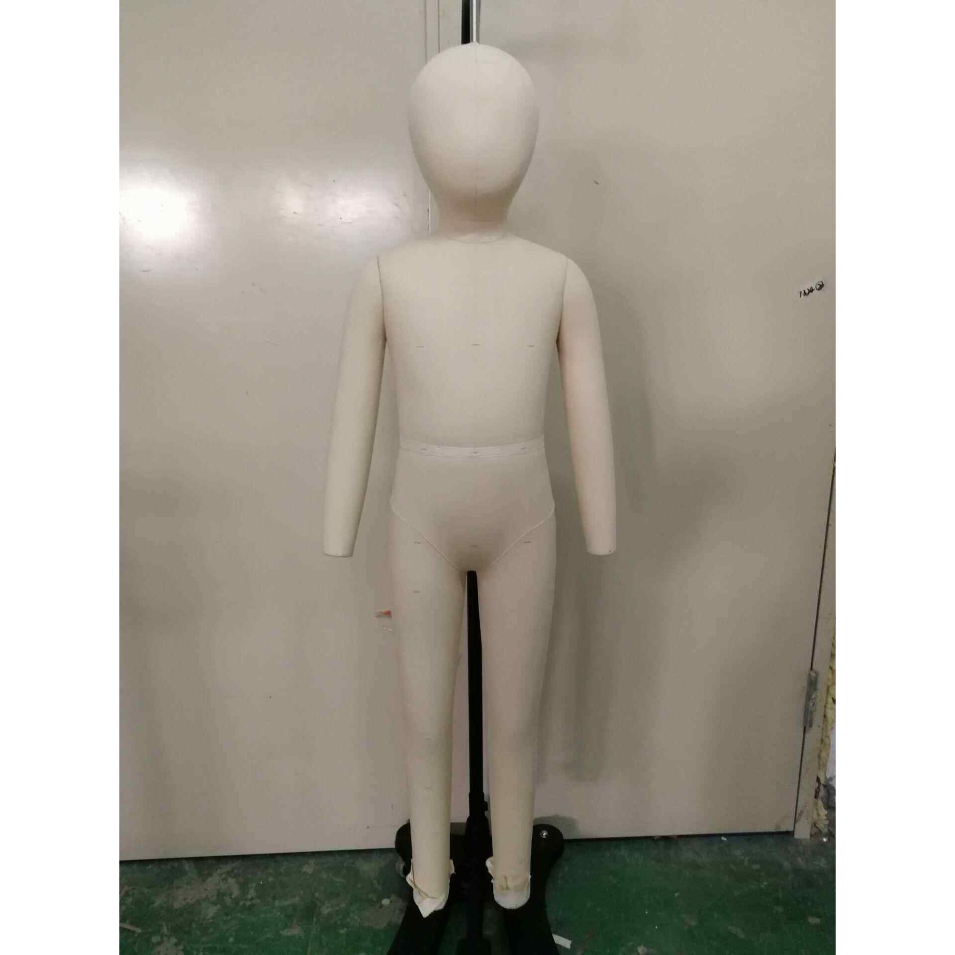 童装板房模特儿童打板模特欧码有头童装模特欧洲婴儿制衣模特