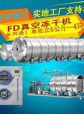 冻干机上门安装技术FD真空冷冻干燥机6kg-4000kg真空冻干设备