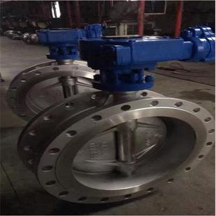 D343W 25P涡轮法兰蝶阀蝶 16P不锈钢三偏心涡轮法兰蝶阀D343W