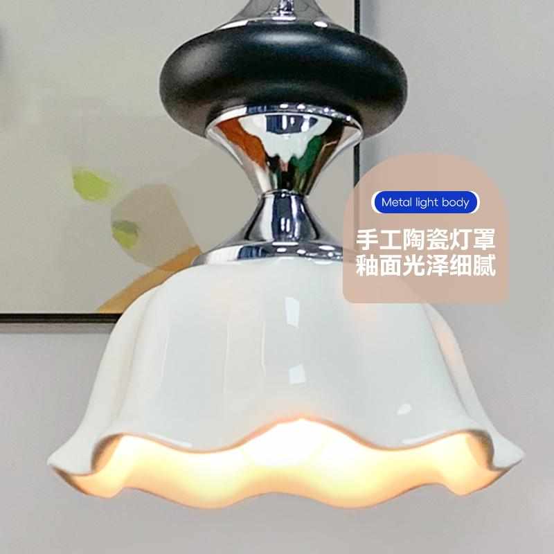 欧式现代客厅吊灯南洋风法式复古风手工陶瓷别墅餐厅星辉灯casagd