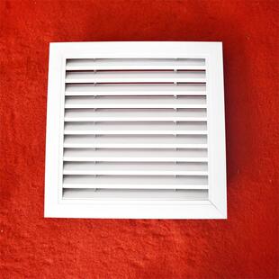 家供应铝格合金风口百叶窗外墙防雨栅百630叶风口检修口出风厂口