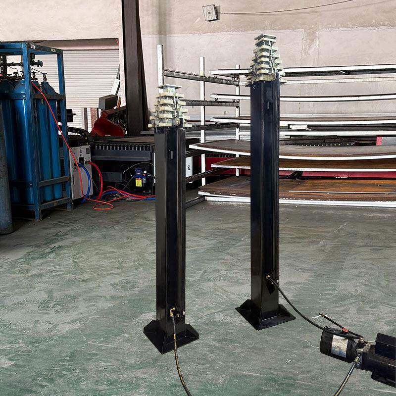 基站天线伸缩杆12米高液压升降桅杆Hydraulic SYH