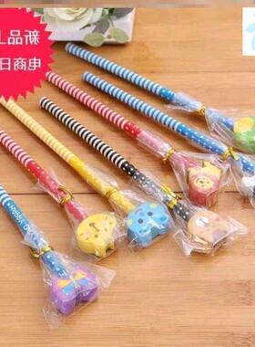 40cartoon pencils kids prizes Class small gifts stationery