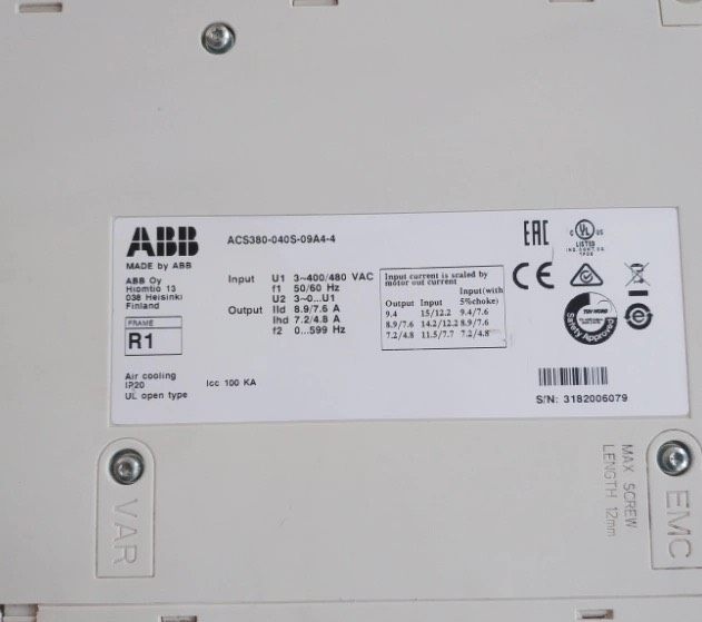 ABB变频器ACS380-040S-09A4/12A6/01