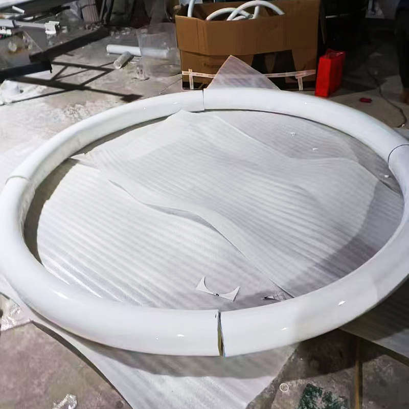透明亚克力管法兰开孔攻丝有机玻璃圆管热弯防尘实验器材加工定制