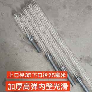 2024新品加厚高弹牛筋管软管下种管小麦管内壁光管播种机下种软管