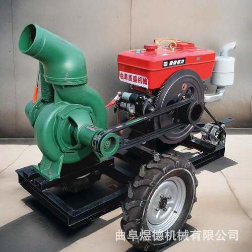 高扬程大流量抽水泵柴油机电机拖拉机后悬挂抽水机