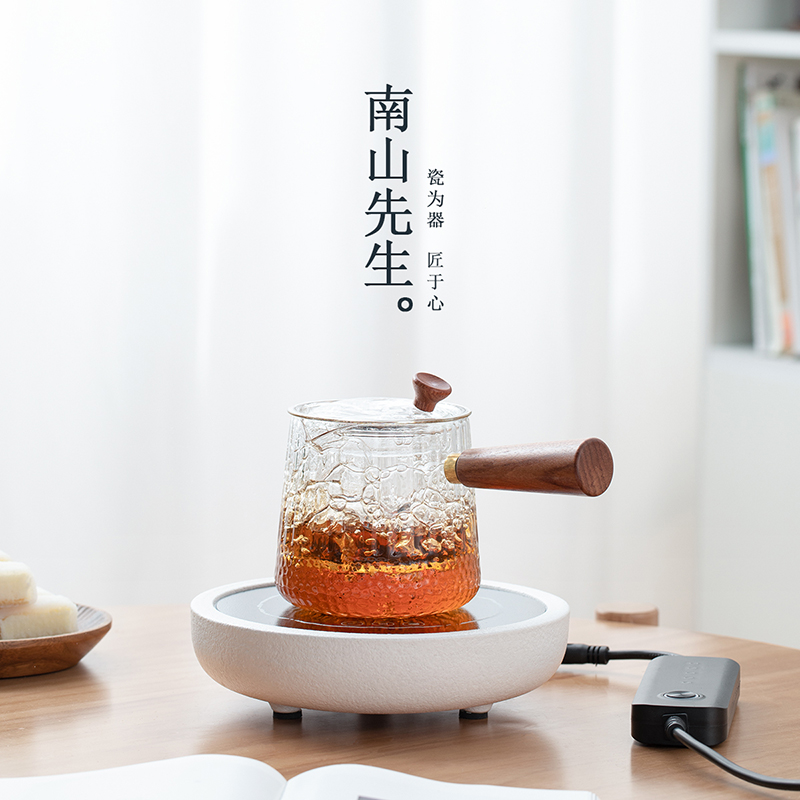 南山先生 清趣煮茶器煮茶炉家用玻璃煮茶壶养生壶电陶炉小型静音