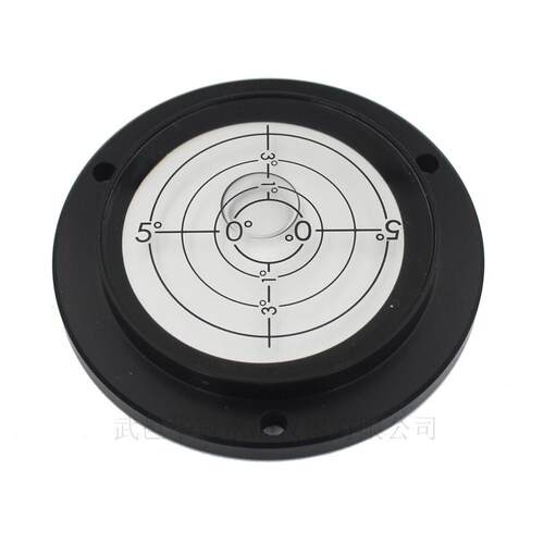 QASE金属法兰吊车塔吊水平泡水平仪水准器80*63*13mm
