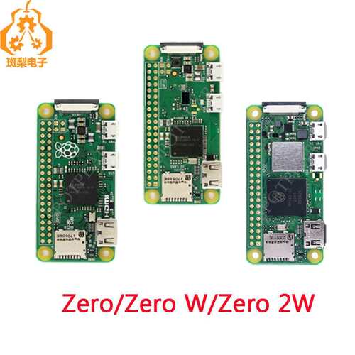 Raspberry Pi Zero 2W开发板 树莓派Zero W学习评估主板