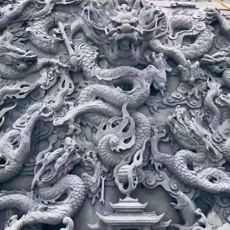石雕浮雕 公园文化景墙大中型石材壁画校园广场人物浮雕