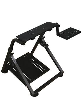 升级X型折叠赛车模拟游戏方向盘支架罗技g29g27t300t500FANATEC