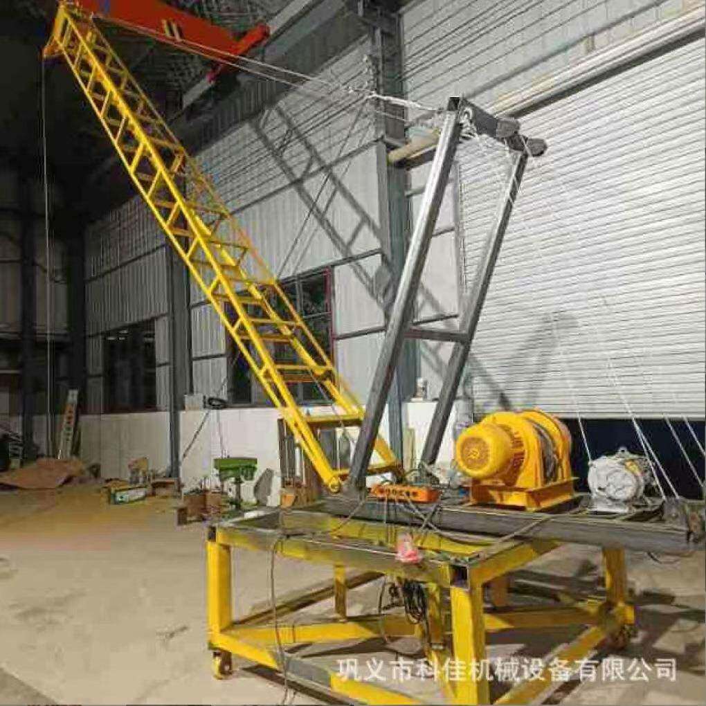 新款码头吊机码头港口渔船货船小型起重机大型楼房外墙装修