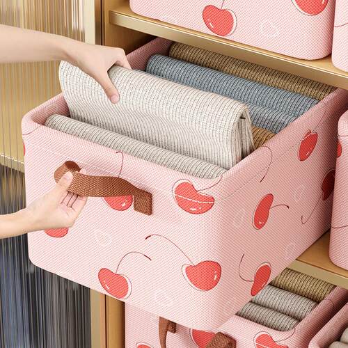 Large Capacity Clothes Storage Box for Home Use, Foldable Or