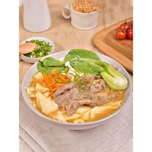 陈克明刀削面片陕西刀削面宽面条烩面挂面袋装爽滑面皮240g×8