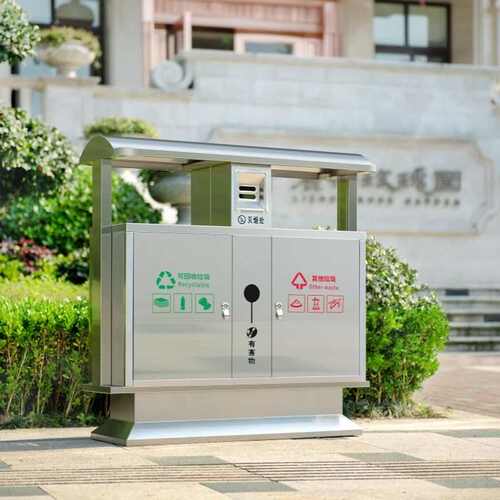 不锈钢垃圾桶304不锈钢户外分类垃圾桶高档商用垃圾桶户外垃圾桶