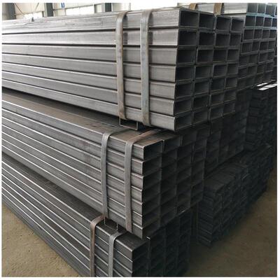 山东高强方管 安钢汽车大梁钢 60*120方管 长度 6米 9米