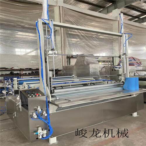 新型高速无纺布分切复卷机设备一次性卷筒式美发巾懒人抹布机器