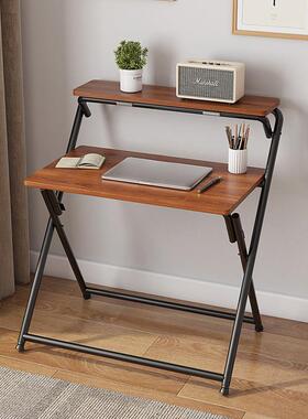 免安装XVQ折叠桌简桌易书桌边桌可床移电脑动卧室小户型电脑桌