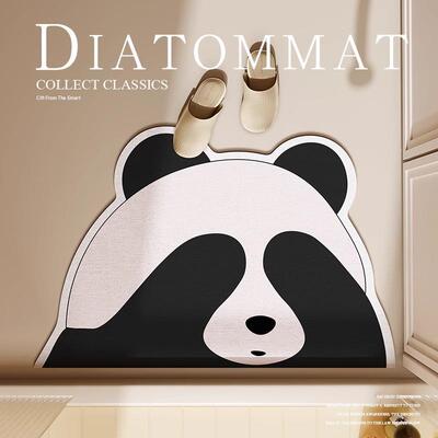 浴室地垫卫生间专用高端吸水防滑脚垫家用厕所门口硅藻泥地毯