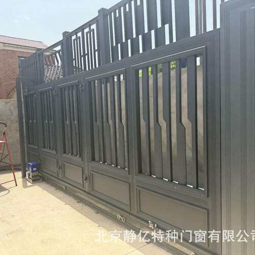 防盗门别墅纯铜门钢质仿铜门农村防盗门栅栏铝艺门电动门不锈钢门